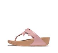 Fitflop Lulu Folded-knot Leather Toe-post Sandals SandaleFemme