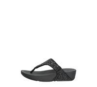 Fitflop - Lulu Glitter Flip Flop - Femme - Chaussures - Noir - Taille: 41 EU