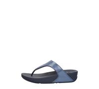 Fitflop - Lulu Leather Toe-Post - Femme - Chaussures - Bleu - Taille: 40 EU