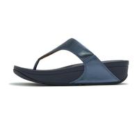 Fitflop Sandales Lulu cuir entre-doigt Bleu Taille 40 Femme