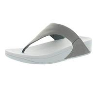 Fitflop Lulu Shimmer, Sandale Plate Femme, étain, 42 EU