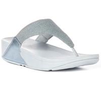 Fitflop Lulu Shimmerlux Diapositive Femme Sandale En Pewter UK 3 - 8