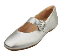 FitFlop Mary Jane Argent Pour Femme - 38 EU
