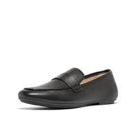 FitFlop Mocassins Delicato en cuir souple pour femme, noir, 37.5 EU