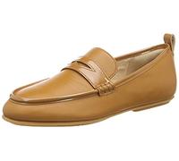 Fitflop Mocassins Plats Lena Penny pour Femme, Bronzage Clair, 38 EU
