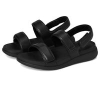 Sandales FitFlop F-Mode Go Adjustable Flatform noir intense femme - 38