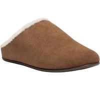 FitFlop - Pantoufles "Chrissie" pour femmes, daim GT1576 (38 EU) (Marron clair)