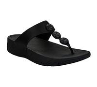 FitFlop Petra (sugar), Sandales Plateforme Femme - Noir (All Black 090), 38 EU