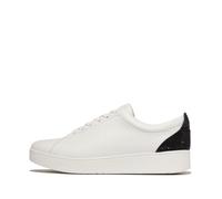 Fitflop Rally Crystal-backtab Leather Sneakers BasketFemme
