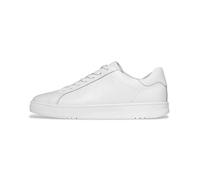Fitflop Homme Rally II Mens Tumbled-Leather Sneakers Basket, Blanc Urbain, 46 EU