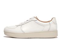 Fitflop Femme Nouvel Appareil en Cuir de Rallye Basket, Blanc Urbain, 37 EU