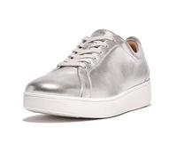 Fitflop Rally Sneakers, Baskets Enfiler Femme, Silver, 41 EU