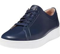 Fitflop Rally Tennis Sneaker Leather Updated, Basket Femme, marine de minuit, 38 EU