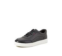Fitflop Rally X Leather Sneakers, Basket Homme, Noir, 43 EU