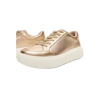 FitFlop Rtg Metallic-Leather Baskets pour femme, Platino, 39 EU