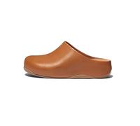 Fitflop Femme Cuir Shuv Sabot, Bronzage Clair, 42 EU