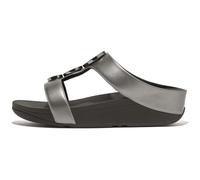 Fitflop Sandales argentées à Perles Halo