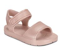 Fitflop Kids Iqushion Sandal with Backstrap Solid, Tongues, Rose Gold,