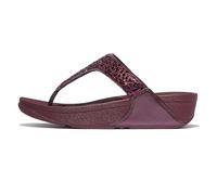 FitFlop Sandales compensées Lulu Crystal-Mix pour femme, Plomberie métallique, 39 EU