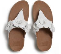 Fitflop Lulu Flower Toe Post Sandals Marron,Blanc EU 37 Femme