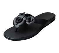 FitFlop Sandales Flip Flop Femme Gracie Flower Noir - 42 EU