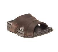 Fitflop Sandales Freeway III en Textile à Bout Ouvert pour Homme, Chocolat Brun, 44 EU