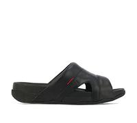 Fitflop Homme Freeway III in Textile Sandales à Bout Ouvert, Noir, 43 EU