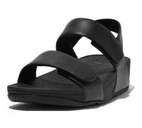 Fitflop Sandales Lulu en cuir – bride arrière réglable pour femme – tout noir 36 EU