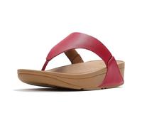 Tongs femmes FitFlop LULU LEATHER Rouge 40
