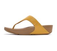 Tongs femmes FitFlop LULU LEATHER Jaune 39