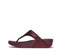 Fitflop Sandales Lulu froissées scintillantes pour femme, Plomberie métallique, 38 EU