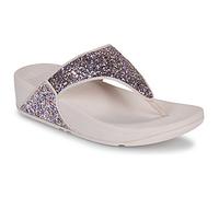 Fitflop Femme Lulu Multi-Tonal Glitter Toe-Post Sandals, Rose, 39 EU