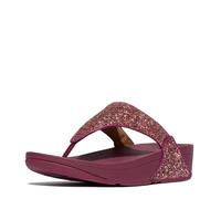 Fitflop Sandales Lulu multi-tons à paillettes pour femme, Mélange de rubis, 39 EU