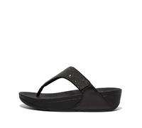 Fitflop Femme Lulu Opul Toe-Post Sandals, Tout Noir, 38 EU