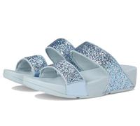 Fitflop Sandales Lulu pour femme - Multi-Tonal Glitter, Quiet Blue, 38.5 EU