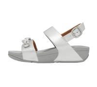 Fitflop Lulu Ultra Jewel Metallic Back Strap Sandals Argenté EU 40 Femme
