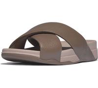 FitFlop Sandales Surfer Mens Tumbled-Leather Cross Slides HA6 EUR 46