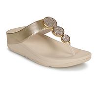 Fitflop Sandales Halo Bead Circle Metallic – bride entre les orteils – Doré EU 38 Femme