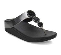 FitFlop Tongs Halo Bead-Circle Metallic Femmes Noir 39