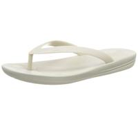 Fitflop Tongs Iqushion nacrées pour Enfants Tongues, Argenté, 32 EU