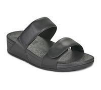 FitFlop Sandales Lulu en cuir réglables – tout noir 40 EU