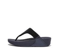 Fitflop Femme Lulu Opul Toe-Post Sandals, Bleu Marine, 36 EU