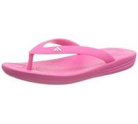 Fitflop Unisex Kid's Iqushion Junior Ergonomic Flip-Flops, Pink Jam, 18 EU