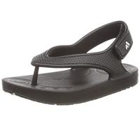 Fitflop Garçon Unisex Kinder Iqushion Tongs ergonomiques pour Enfants avec Sangle Dorsale Tongues, Noir, 28 EU