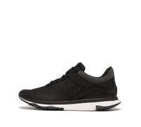 Fitflop Vitamin Ffx Baskets de Sport Perf Nubuck pour Homme Chaussure, Noir crème, 42 EU