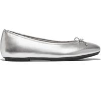 Fitflop Delicato Bow Soft Ballet Pumps Argenté EU 39 Femme
