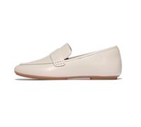 Fitflop Women's Delicato Soft Leather Loafers Shoe, Beige, 4 UK Narrow