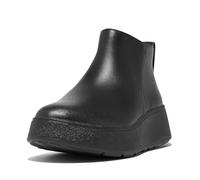 Fitflop Femme Bottines en Cuir Mode F, Tout Noir, 38.5 EU