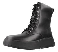 Fitflop Women's F-mode Leather Lace-up Flatform Ankle BootsBoots
