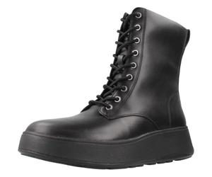 Fitflop Women's F-mode Leather Lace-up Flatform Ankle BootsBoots